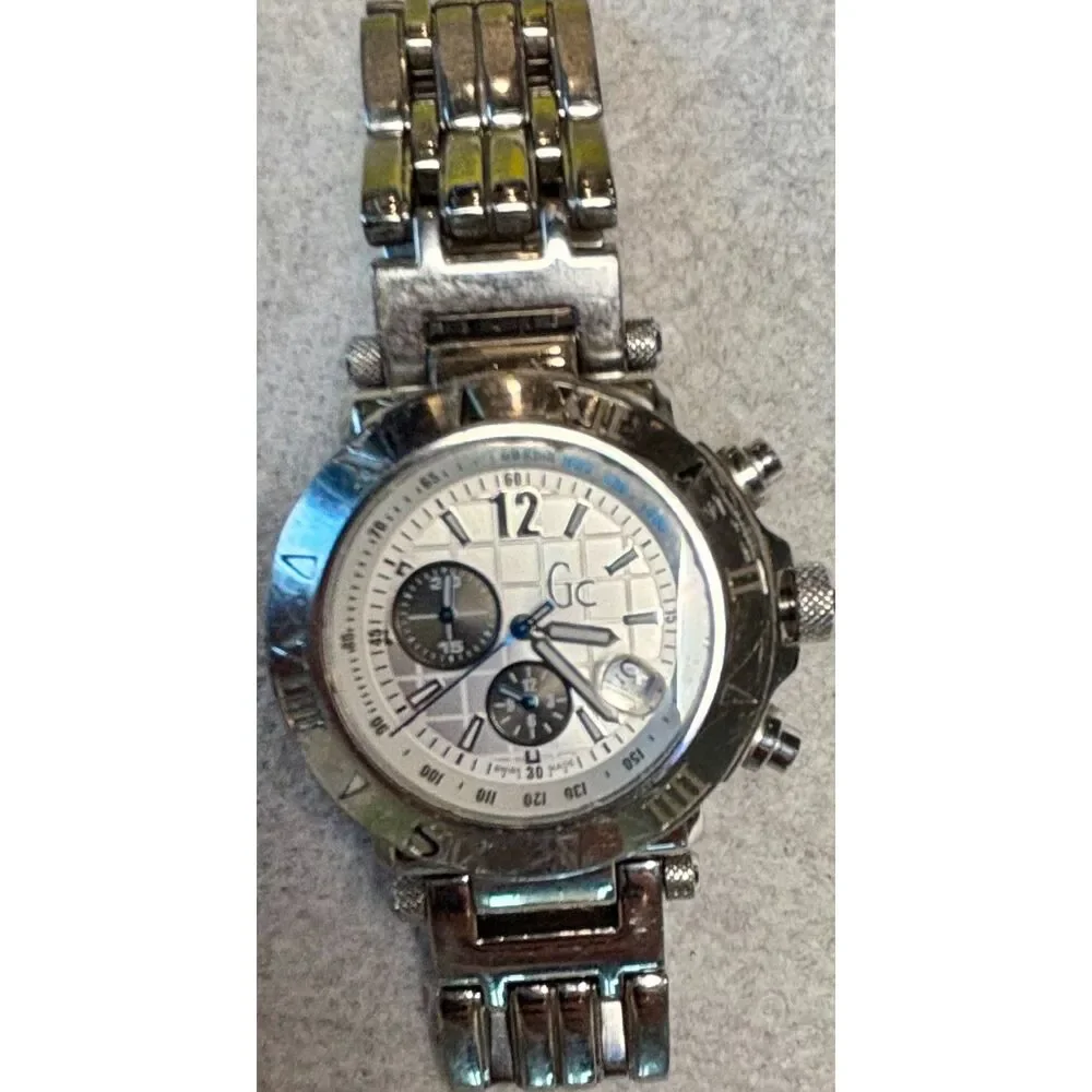 Men's Gc-1 Sport Chronograph Watch (Ref. X47008G1) New Battery